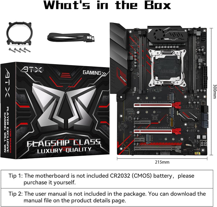 MACHINIST X99 Computer-Motherboards, LGA 2011-V3 (Intel Core i7 5./6. Generation) ATX Server Motherb