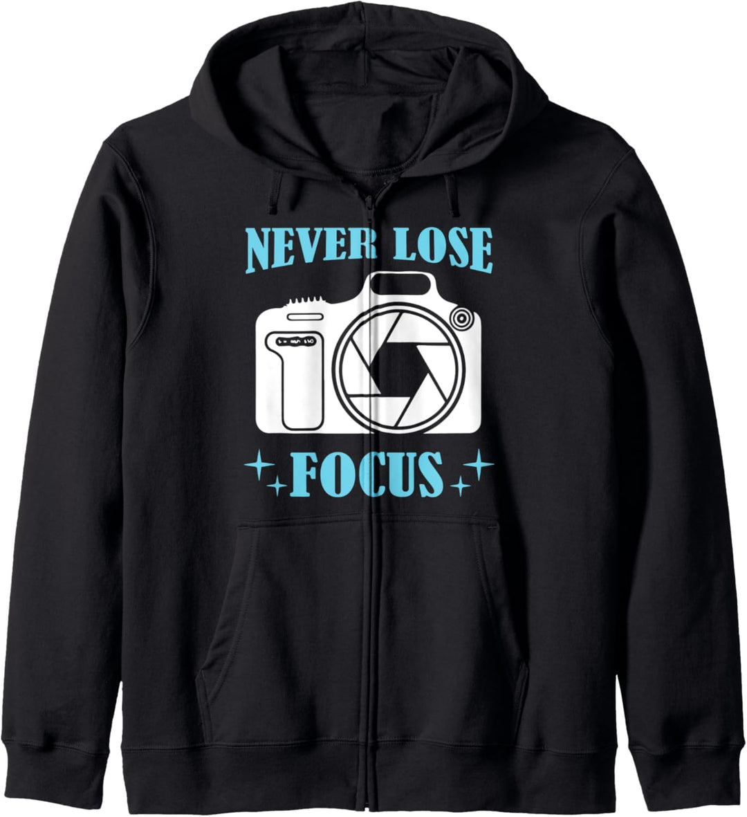 Photo Camera - Never Lose Focus Photographer Kapuzenjacke