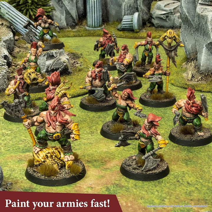 The Army Painter Speedpaint 2.0 Most Wanted Set, ungiftige Acryl-Kontrastfarben mit 24 Tropfflaschen