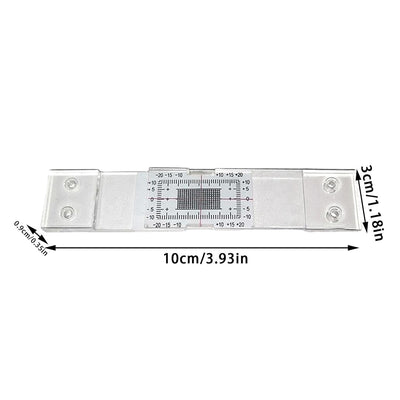 5 Stück Rissmonitor | Gutachter Ausrüstung | Rissmessgerät Monitor | Gebäudewand Standard Rissmonito