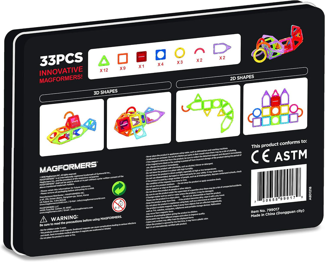 Magformers 799017 Magnetic Toy, Multicolor
