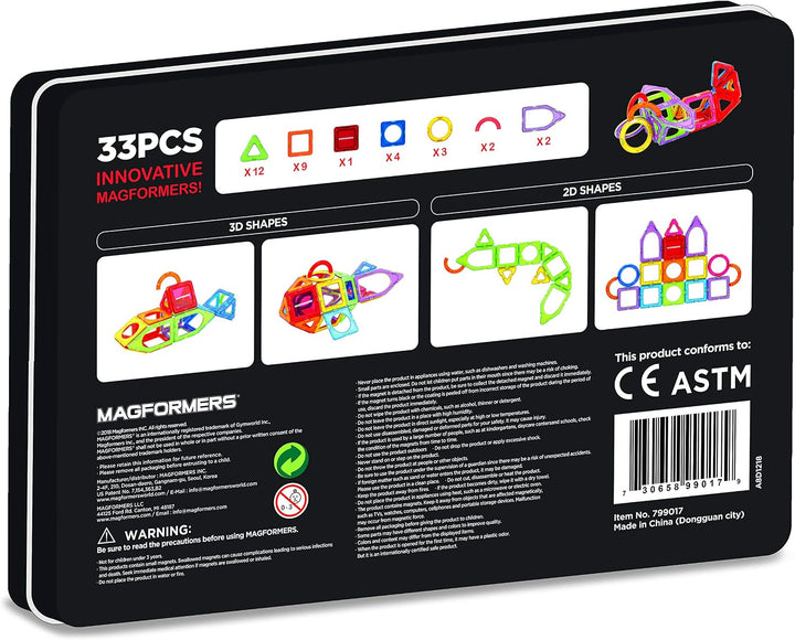 Magformers 799017 Magnetic Toy, Multicolor