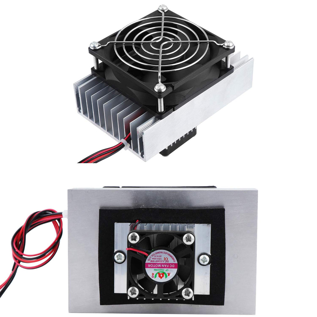 WiMas 12V Thermoelektrische Kühler Peltier, Kühlsystem Kältemittel Kit, Halbleiterkühler, Leitungsmo