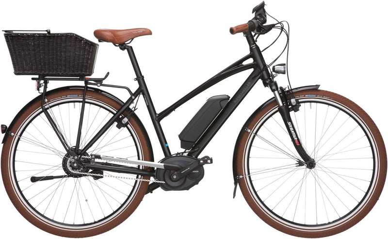 KLICKfix Unisex – Erwachsene Hinterradkorb-2128051930 Hinterradkorb, schwarz, 44x24x20cm