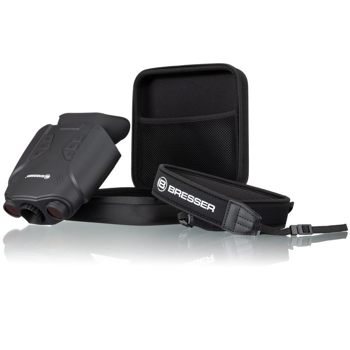 Bresser digitales Nachtsichtgerät Binokular 3X Nightlux 200 Pro mit digitalem Zoom (2-Fach), Infraro