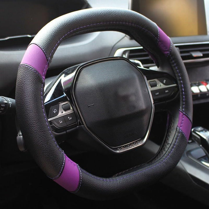 Mayco Bell Mikrofaser Leder Auto Lenkradbezug Fit für Peugeot 3008 4008 206 207 208 2016-2019 508 20