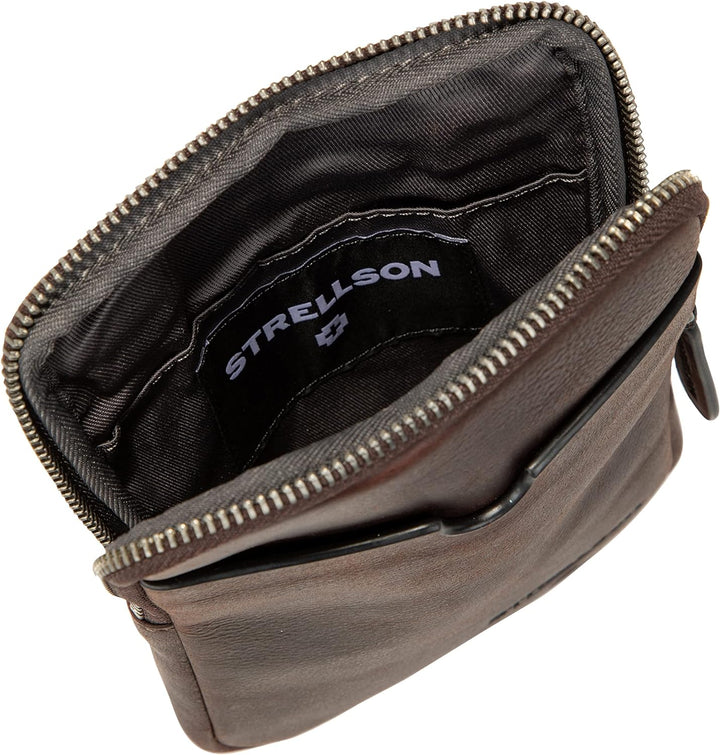 Strellson - stratford 1.0 marcus shoulderbag xsvz Dunkelbraun 13,50x18,50x5,00 cm Farbe:dunkelbraun