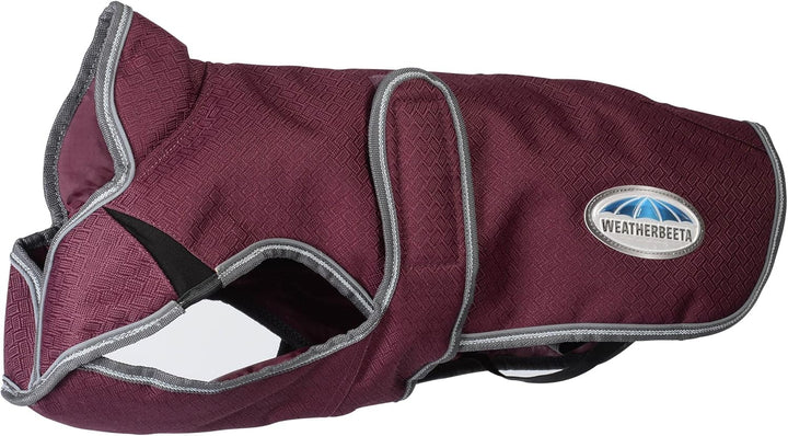 Weatherbeeta - Hund Comfitec Premier Kostenlos Parka Delux Hundemantel - Dunkelblau/Grau/Weiss 35 cm
