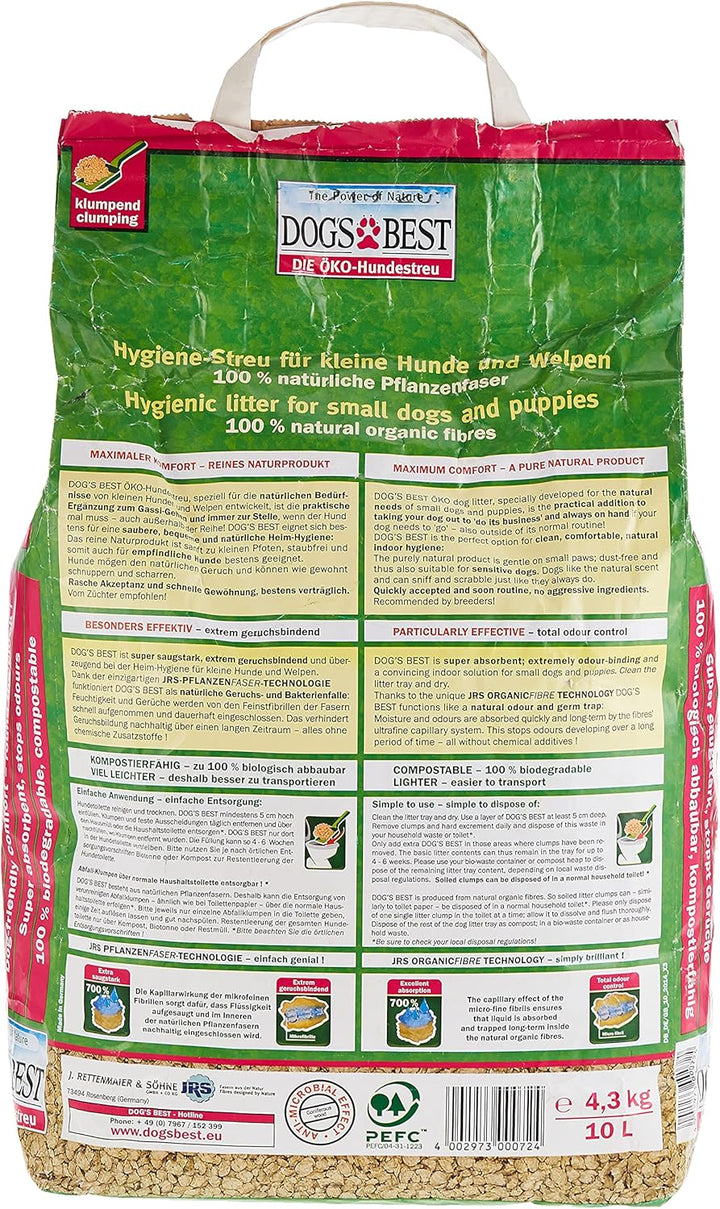 Dog's Best 28433 Kleinhundestreu 10 Liter
