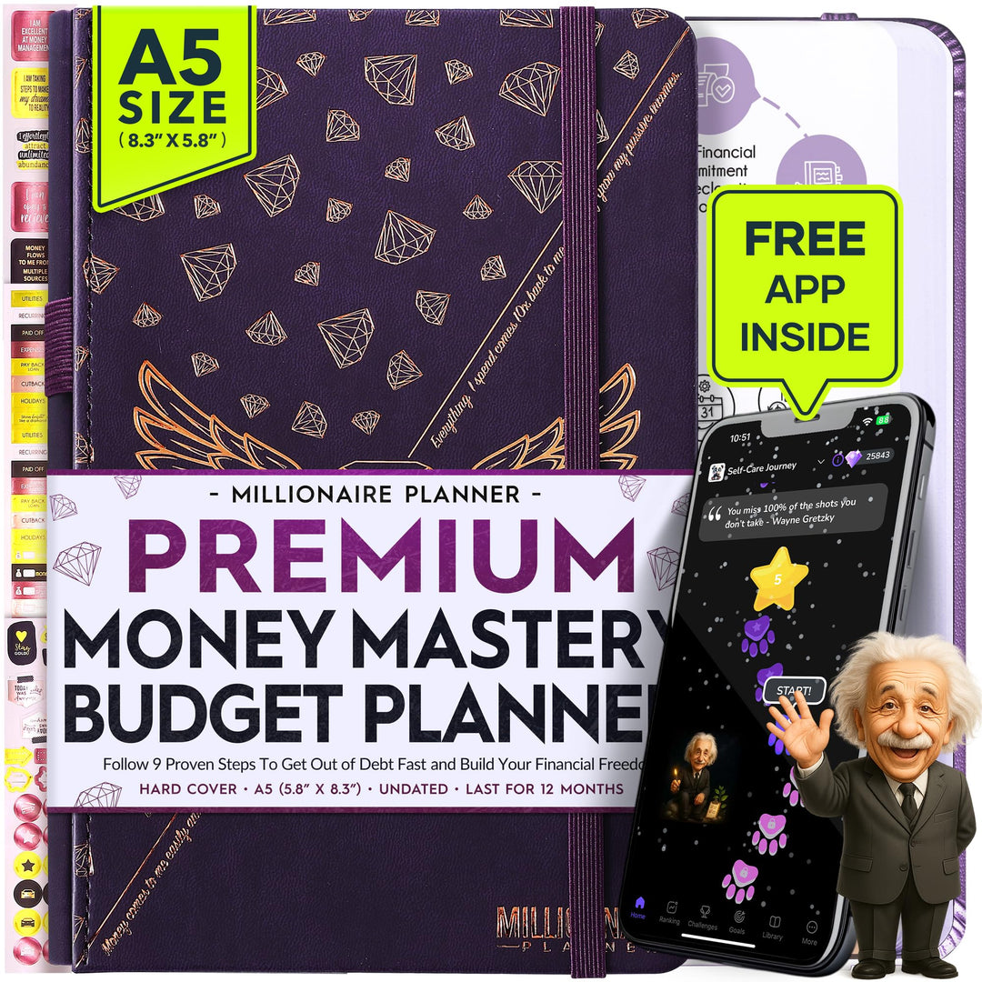 Finanzplaner & Monatsplaner & Monatsplaner & Monatlicher Rechnungsorganisator – 12 Monate Reise zur