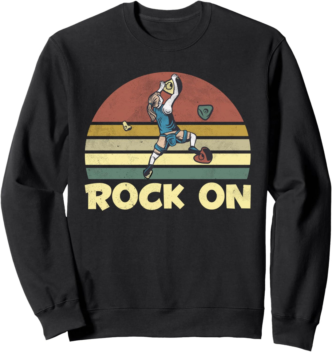 Bouldern Mädchen Indoor Klettern Frau Sweatshirt