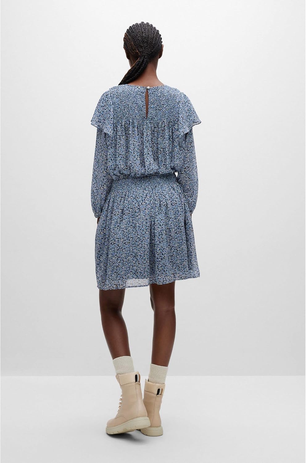 BOSS Damen C_duska Dress 36 Open Miscellaneous, 36 Open Miscellaneous