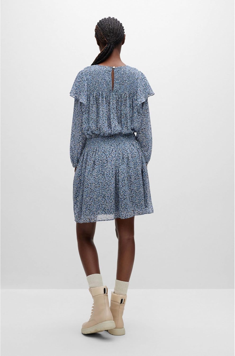 BOSS Damen C_duska Dress 34 Open Miscellaneous, 34 Open Miscellaneous