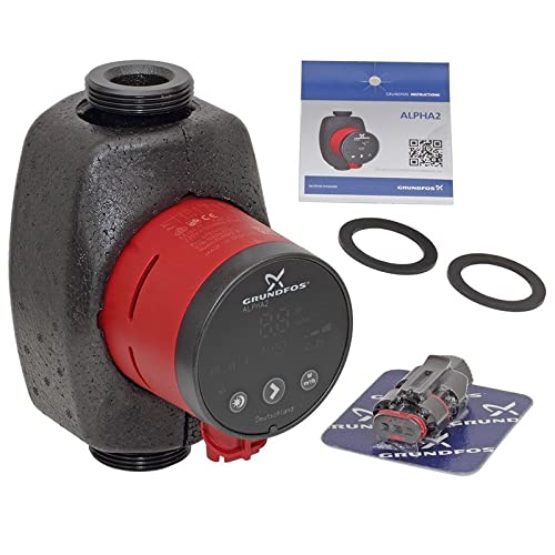 Grundfos Hocheffizienz-Umwälzpumpe Alpha2 25-60 N 180 mm