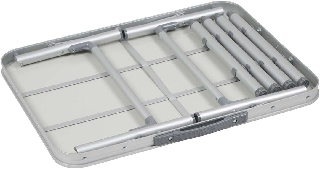Bo-Camp Alu Mini Campingtisch Premium - Klapptisch Koffertisch Falttisch 2 Höhen