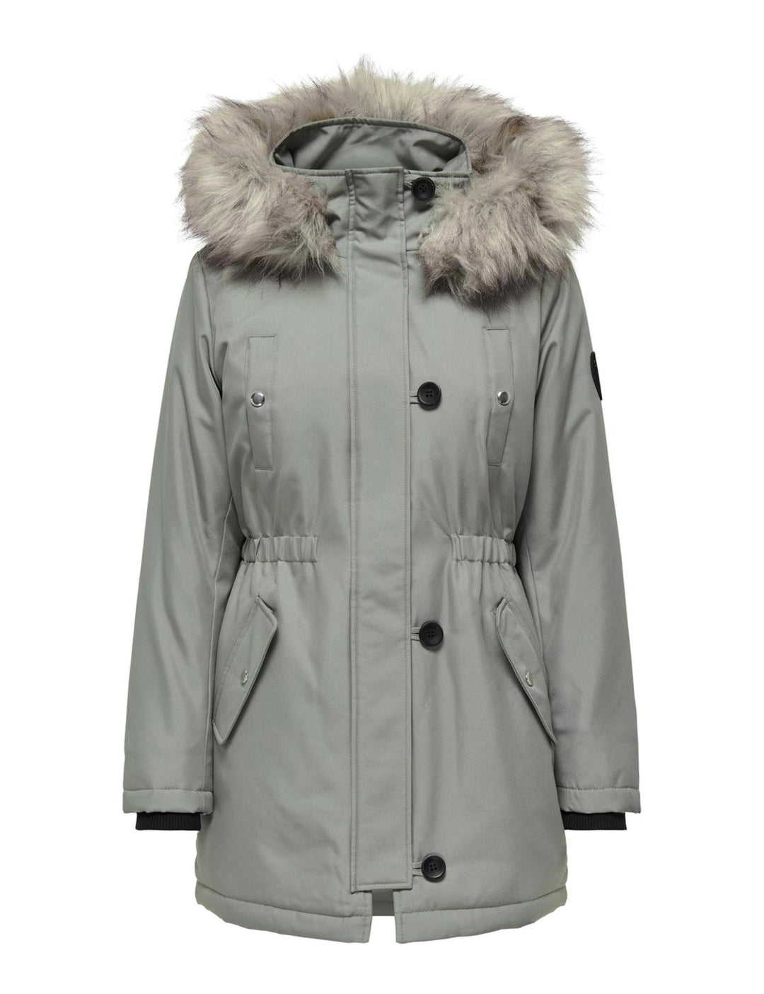 ONLY Female Langer Parka ONLIRIS Langer Parka XS Shadow, XS Shadow