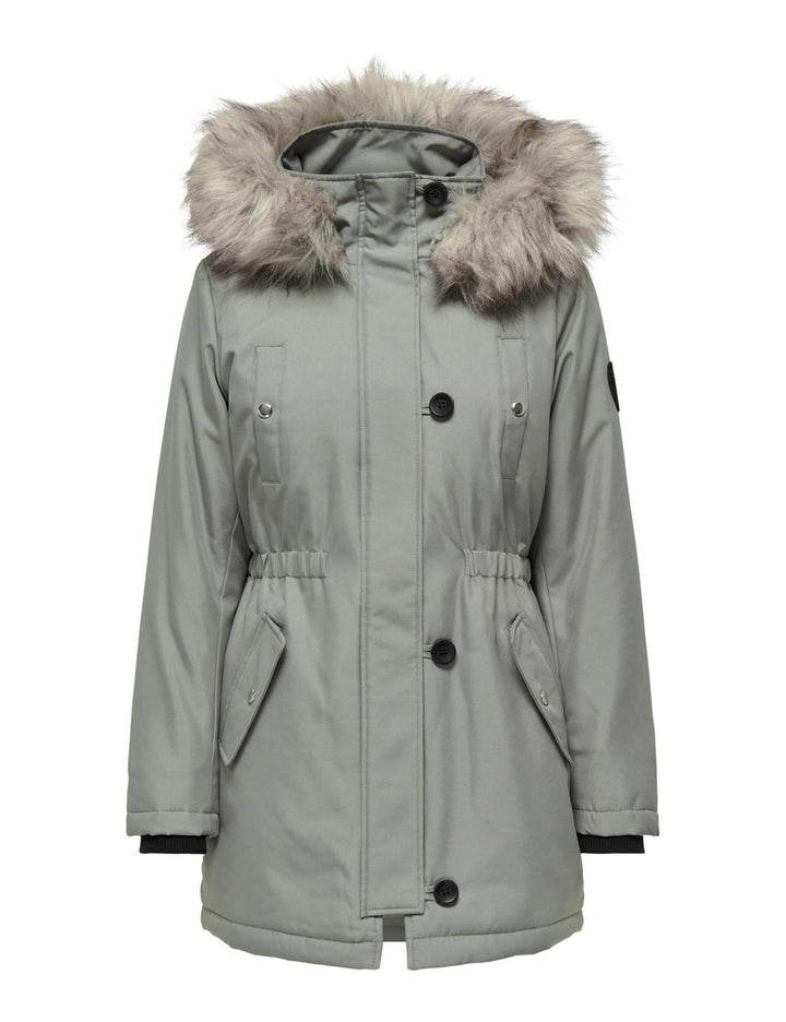 ONLY Female Langer Parka ONLIRIS Langer Parka XS Shadow, XS Shadow
