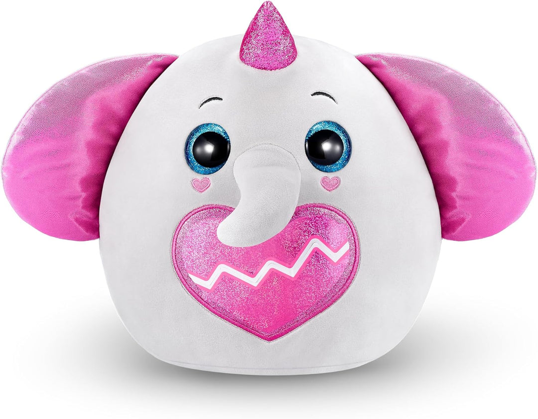 Rainbocorns Eggzania Surprise Mania Peanuts the Elephant - Collectible Plush - Over 20 Surprises Ins