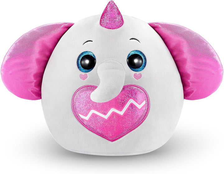 Rainbocorns Eggzania Surprise Mania Peanuts the Elephant - Collectible Plush - Over 20 Surprises Ins