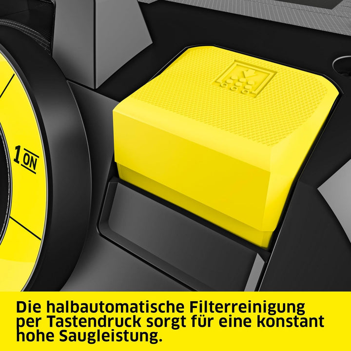 Kärcher NT 30/1 Ap L Nass- & Trockensauger, kompakt und hochwertig mit 1.380 W und 30 l Behälterinha