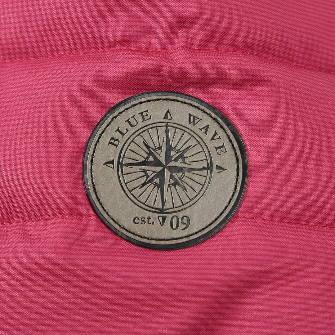 Blue Wave Damen Steppjacke Irina - Jacke gesteppt mit abnehmbarer Kapuze 36 Rosa, 36 Rosa