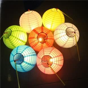 12 Stück Mini-LED-Laternenlichter, batteriebetriebene LED-Ballonlichter Laternenballonlichter Outdoo