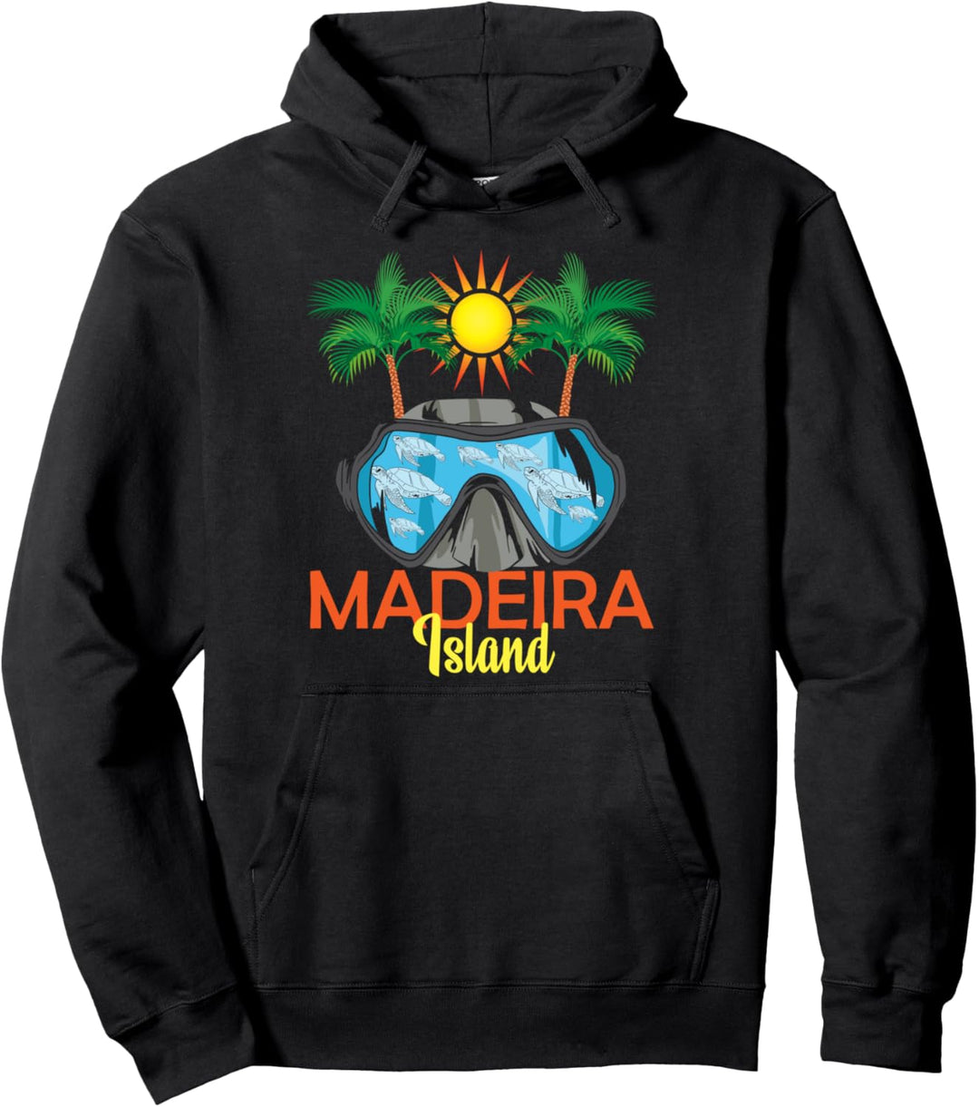 Madeira Portugal Urlaub Pullover Hoodie
