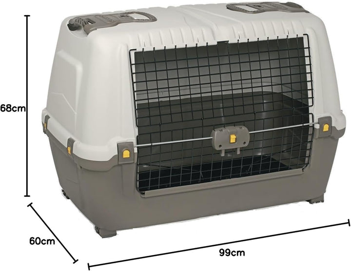 Trixie Skudo Car 100 Transportbox 100 x 68 x 60 cm, Taupe/Sand