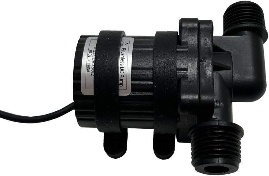 SHYSKY DC40C-2460 Micro Wasserpumpe DC bürstenlos, 24 V 28 W, 6 m 900 LPH, wasserdicht, geräuscharm,