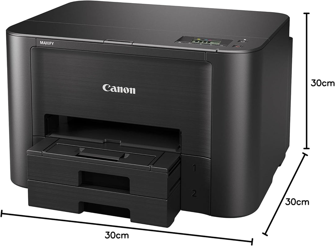 Canon MAXIFY iB4150 Tintenstrahldrucker Drucker Tintenstrahl (600 x 1200 DPI, WLAN, LAN + Cloud Link