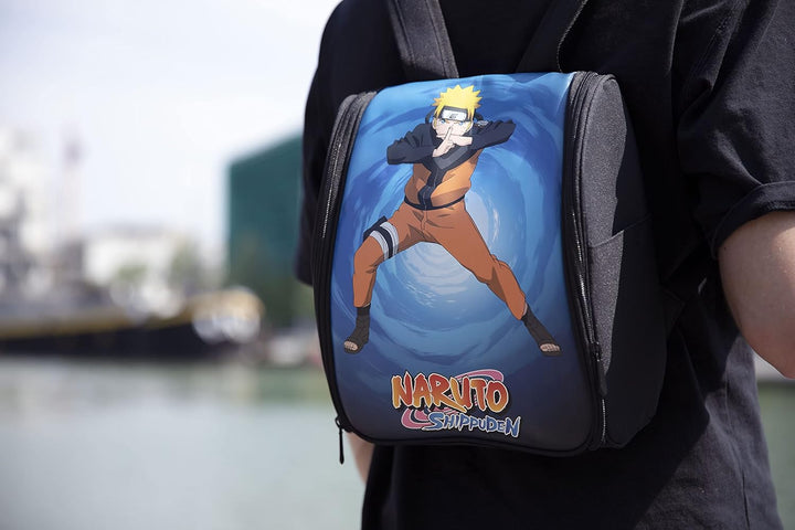 Konix Naruto Shippuden Rucksack zum Schutz und Transport von Konsole, Spielen und Zubehör Nintendo S