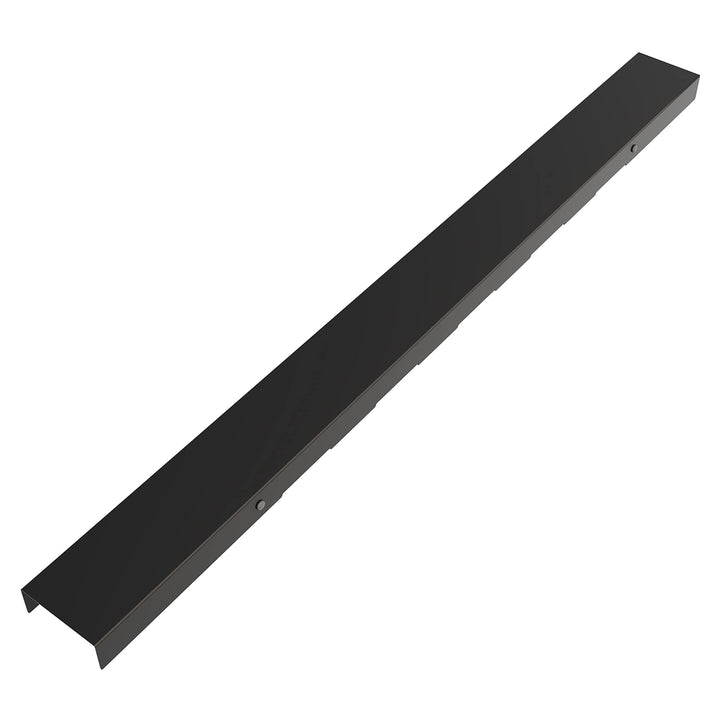 Abdeckung für Duschrinne AQUABAD® SDS Schwarz Matt (Rost einzeln!) / Länge: 80 cm, aus Edelstahl/Des