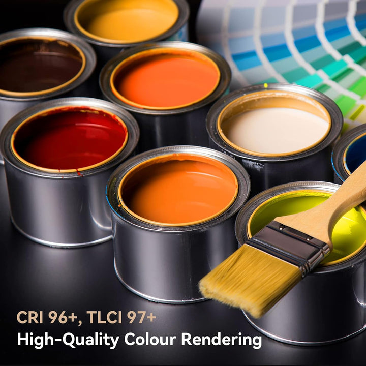 SMALLRIG RC 350D 350W COB LED Video Light, Daylight 149,000 Lux bei 1m CRI 95+ TLCI 96+ 5600K Studio