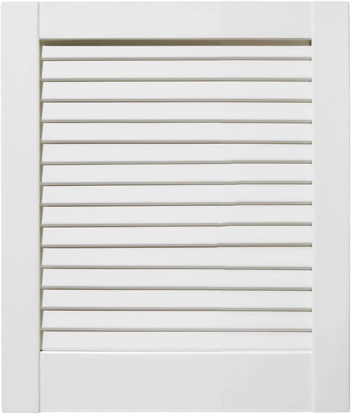 ben+camilla.com Lamellentüren 462 x 394 x 21 mm weiss seidenmatt mit geschlossenen Lamellen Kiefernh