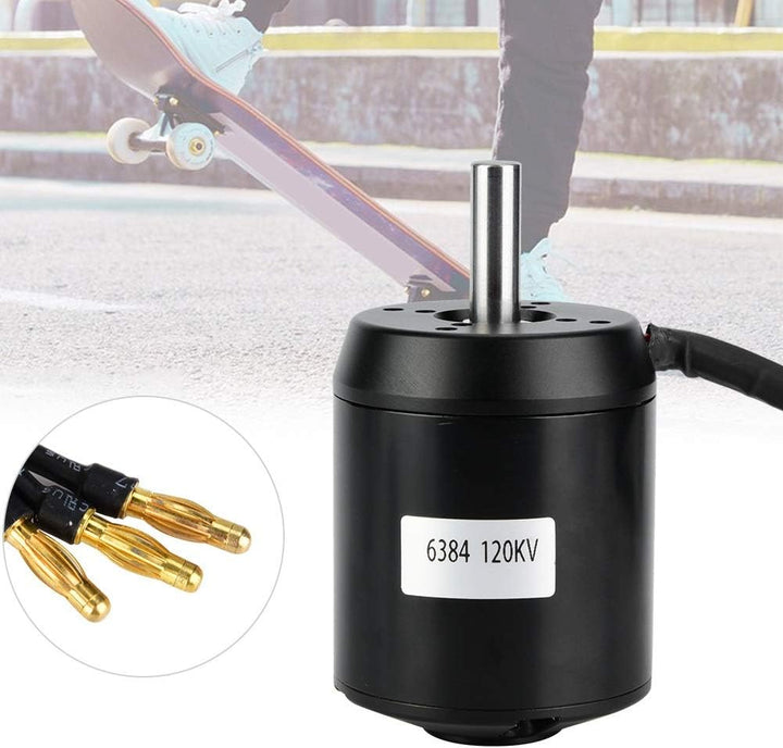 VOBOR 6384 120KV Motor BLDC Outrunner Brushless,BLDC Outrunner Sensored Kompatibel mit Elektro-Balan