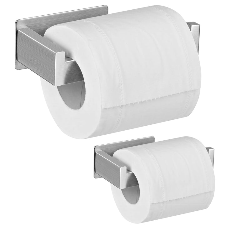 Toilettenpapierhalter ohne Bohren, Selbstklebend Toilettenpapierrollenhalter Edelstahl Klopapierhalt