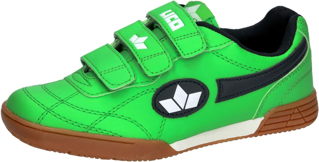 Lico Unisex Kinder Bernie V Hallenturnschuhe(Klettverschlüsse können variieren) 25 EU Grün Marine We
