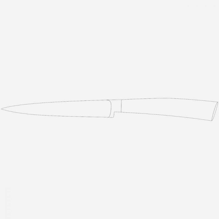 Van Berkel - Filetiermesser - Elegance Serie | Klingenlänge: 21 cm | Griff: Schwarz Glanz|*Blisterve