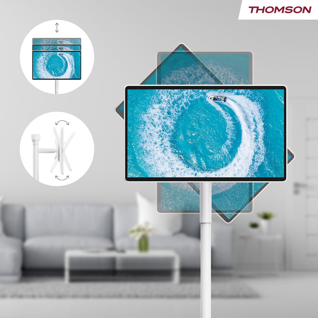 Thomson 27 inch (69 cm) Go Plus Pro, 4K UHD (3840 x 2160), Portable Android TV, Voice Control, Bluet