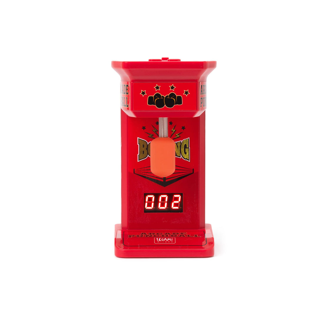 Legami - Mini Arcade Pungiball, 3 Spielintervalle 45, 90, 120 Sekunden, mit Licht und Sound, 3 AA-Ba