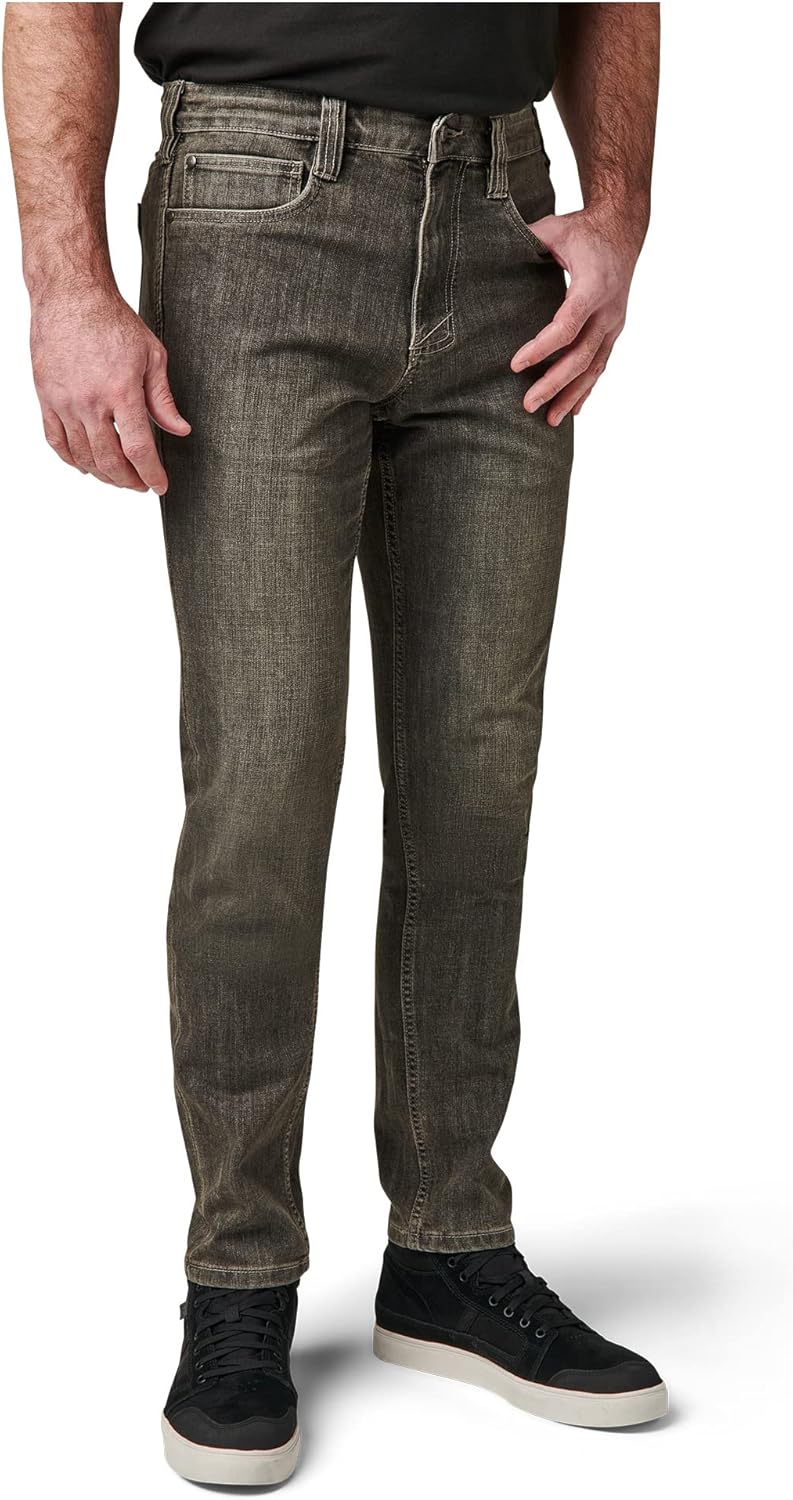 5.11 Herren Defender-Flex Jean-Slim 30W / 30L Beton-waschung, 30W / 30L Beton-waschung