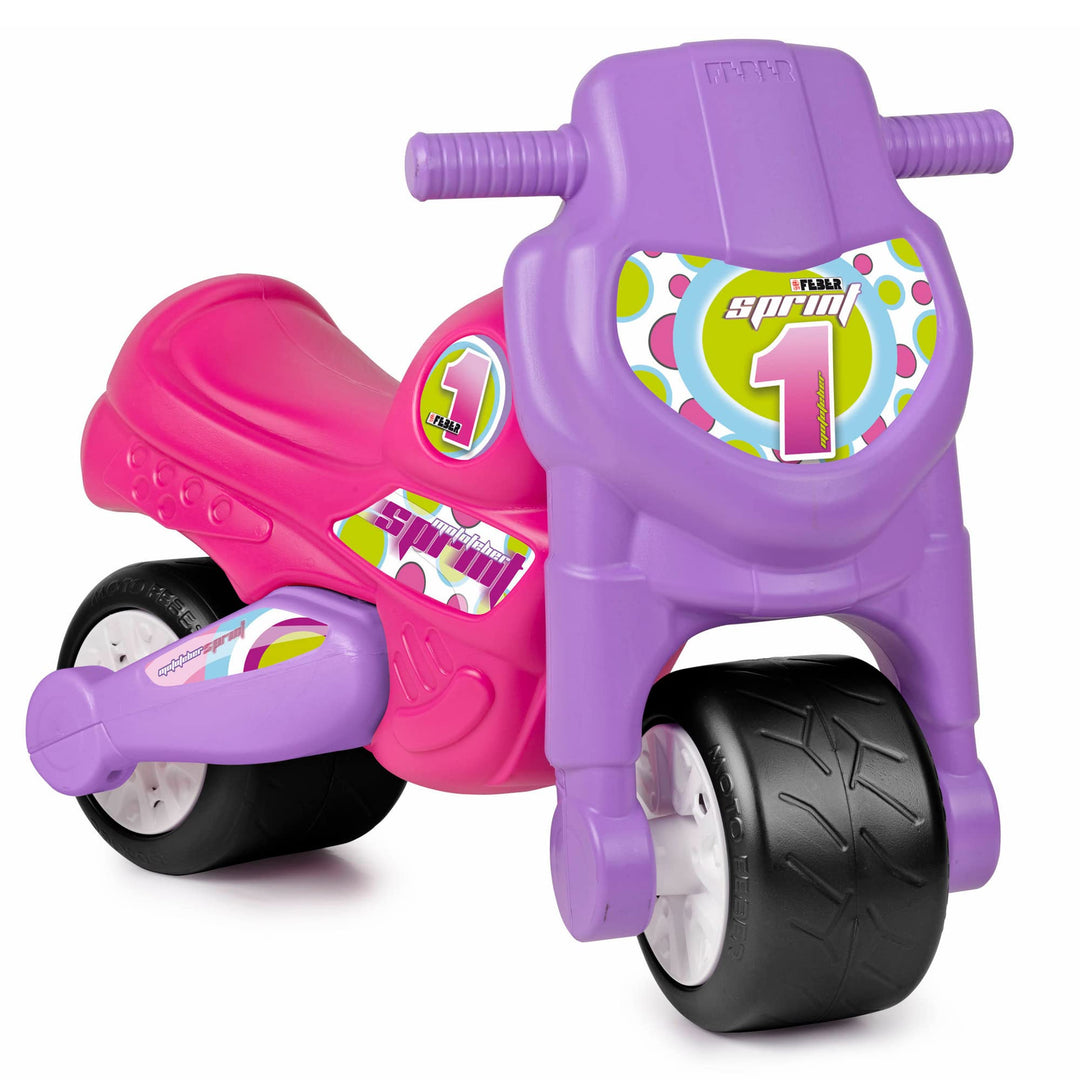 FEBER - Violet Motofeber 1 Sprint Girl, Laufräder für Mädchen im Alter von 18 Monaten bis 3 Jahren (