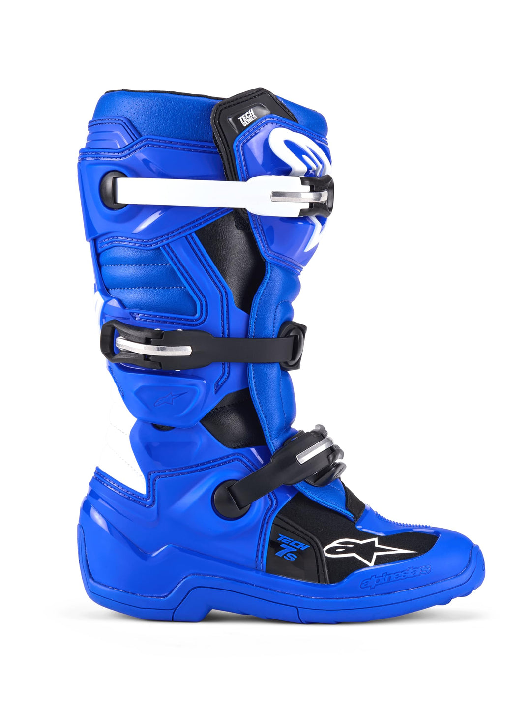 Alpinestars Unisex-Child Tech 7S Youth Boots Blau 42 EU, Blau 42 EU