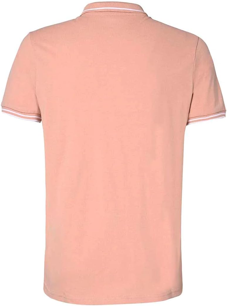 Kappa Herren Ezio T-Shirt S Rosa / Weiss, S Rosa / Wei&#xDF;