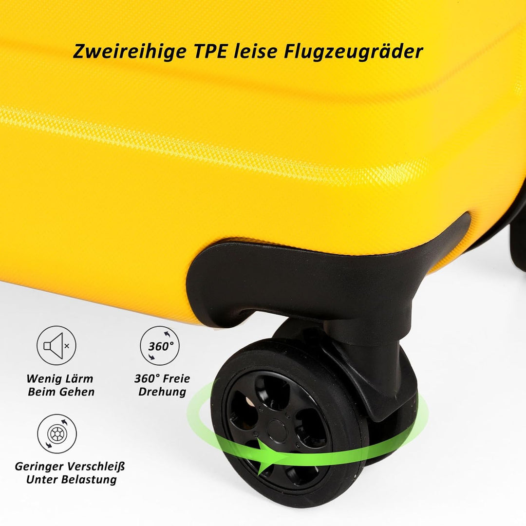 TAN.TOMI Koffer, Hartschalenkoffer, Koffer &amp; Trolleys, Rollkoffer Reisekoffer Handgepäck, Suitcase K