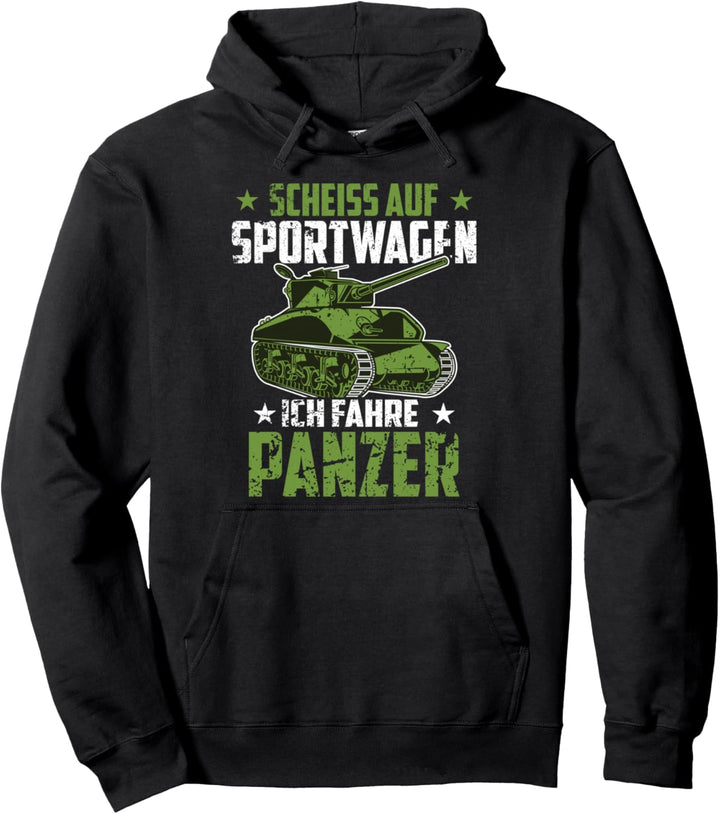 Panzer Soldat Bundeswehr Tank Lustiger Spruch Geschenk Pullover Hoodie