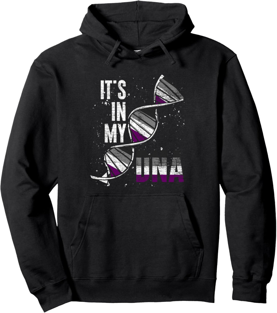 Es ist in meiner DNA Ace Pride Month LGBTQ Asexuell Pullover Hoodie