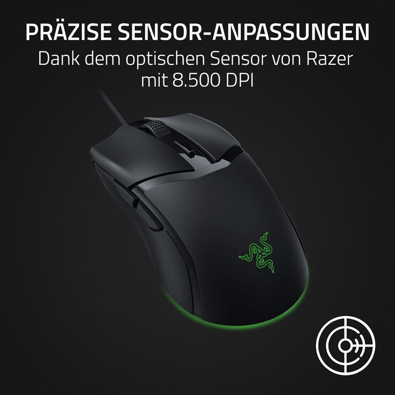 Razer Cobra - Leichte kabelgebundene Gaming-Maus mit Chroma RGB (Federleichte 57 g, Optische Maus-Sw