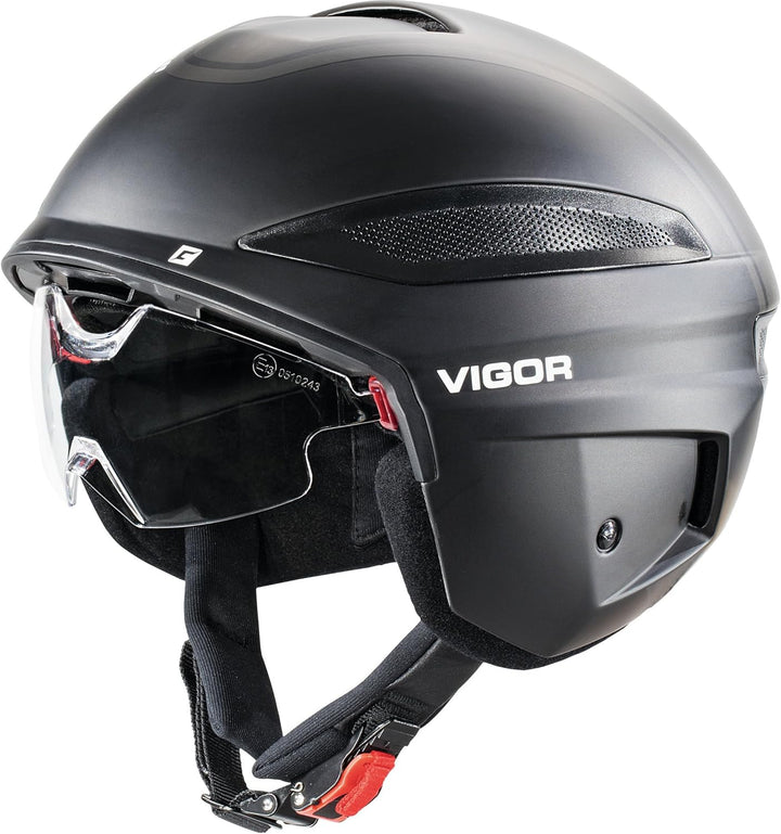 Cratoni Vigor Fahrradhelm, schwarz, M(56-57 cm)