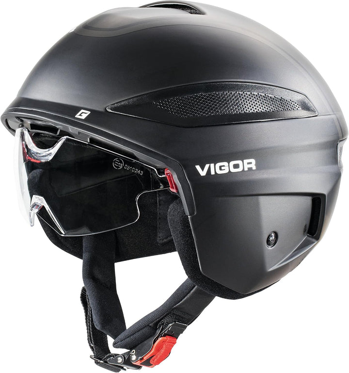 Cratoni Vigor Fahrradhelm, schwarz, M(56-57 cm)